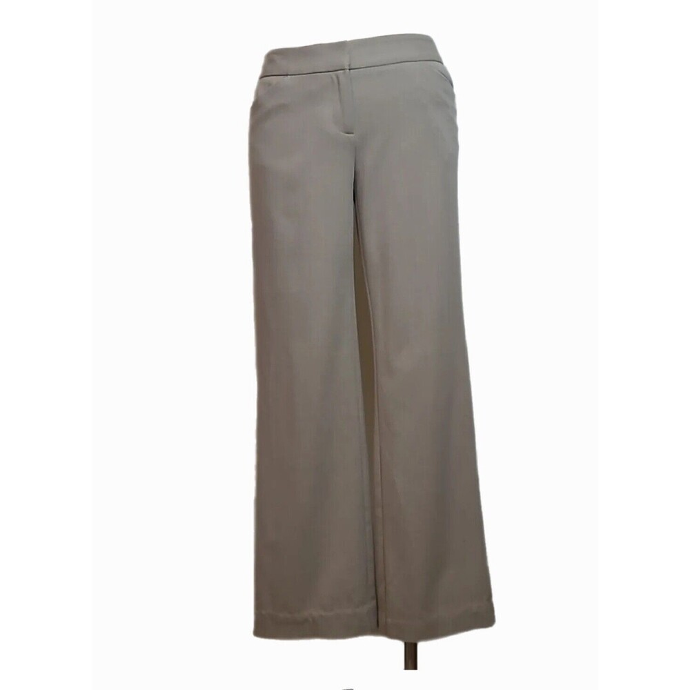 Alfani Flat Front Wide Leg Dress Pants Size 2